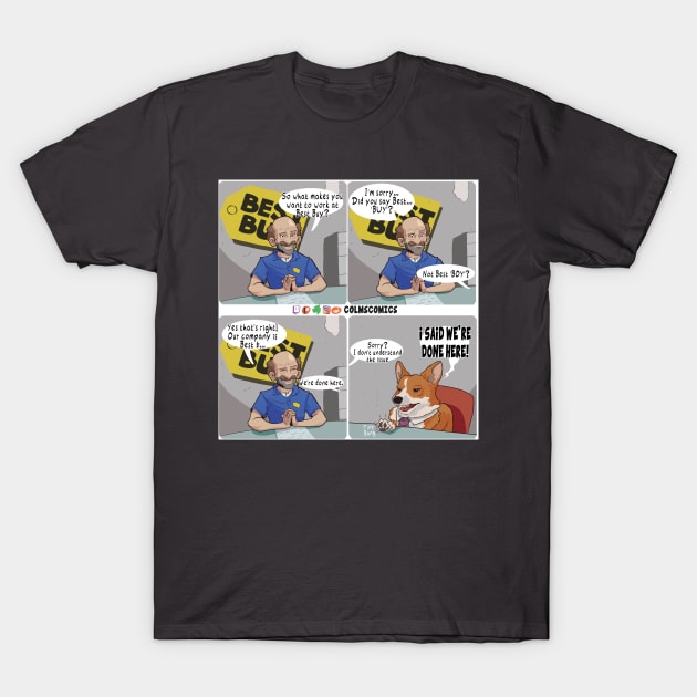 Best Boi T-Shirt by colmscomics